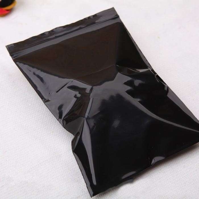 saco de plásticos com ziplock