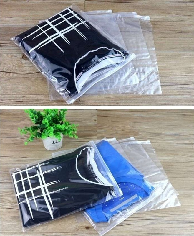 sacos zip lock de plástico roupa