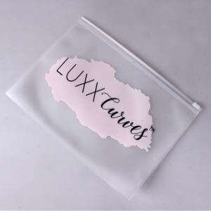 sacos ziplock personalizado plástico liso